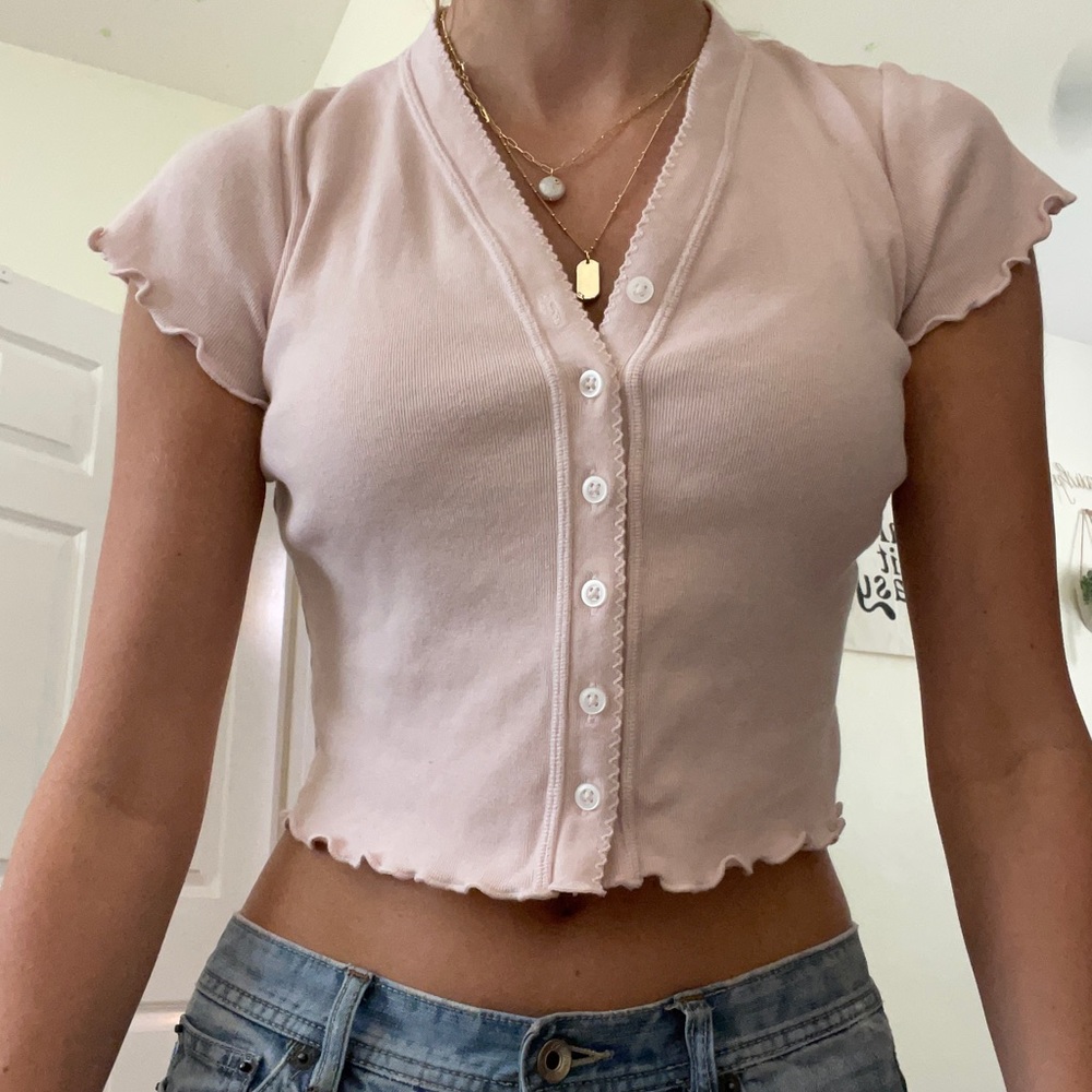 Brandy Melville cute crop top